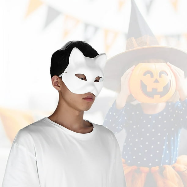 Máscara de bruja de miedo verde duende máscaras para disfraz de fiesta de  carnaval de Halloween