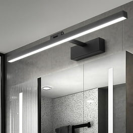 Luces Led modernas para espejo de Baño, Accesorio de iluminación  Negro/Blanco