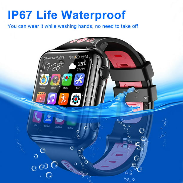 Reloj inteligente Irfora W5 (ALD_H6) 4G Smart Watch (tarjeta SIM) GPS +  Wi-Fi + LBS Múltiples posiciones 1.54 pulgadas Pantalla táctil completa  Procesador de cuatro núcleos 1G + 8G Memoria 2.0MP