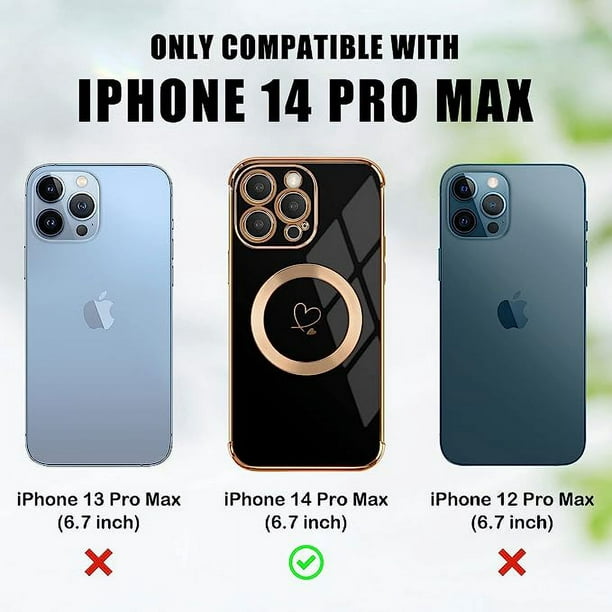 Funda Instacase Para Iphone 14 Pro Max Color Negro