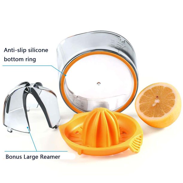Exprimidor manual de cítricos - Prensa de jugo de prensa en frío,  exprimidor de naranja, exprimidor de cítricos de mano, exprimidor manual de  limón