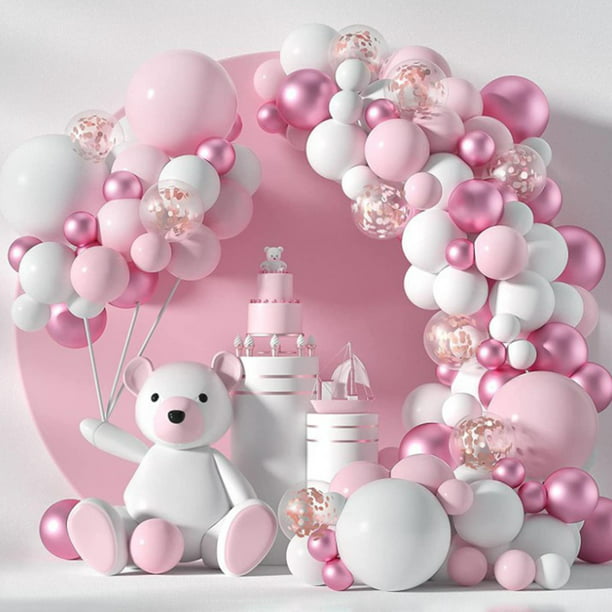  Recuerdos de fiesta de cumpleaños para Barbie, suministros para  decoración de tartas, 24 piezas, decoración rosa, suministros de fiesta para  niñas : Juguetes y Juegos