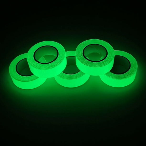 Comprar Cinta fluorescente de seguridad que brilla en la oscuridad, cinta  luminosa verde, pegatinas de advertencia autoadhesivas