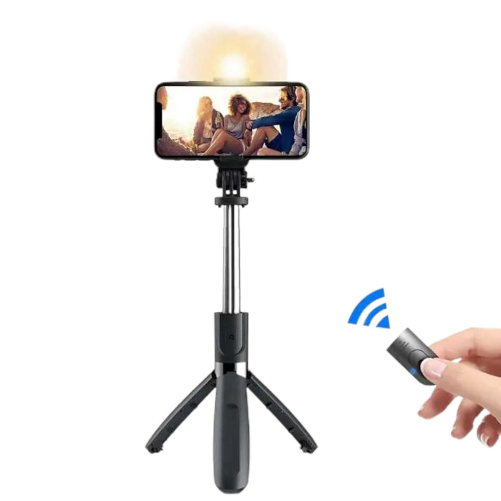 ATUMTEK Palo Selfie Trípode Bluetooth, Mini Extensible 3 en 1
