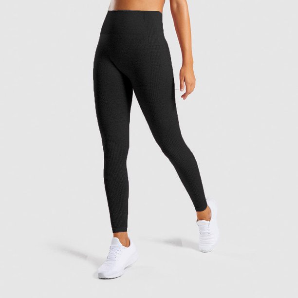 Pantalones de yoga con leggings deportivos sin costuras de cintura