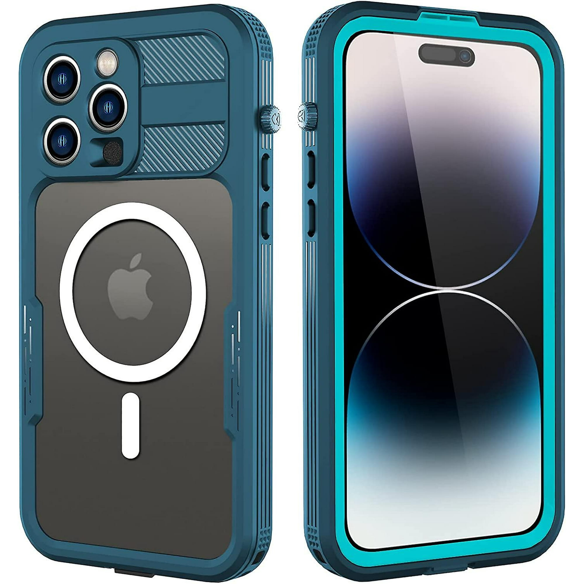  Annymall Funda para iPhone 14 Pro Max con 2 protectores de  pantalla, cuerpo completo, protección contra caídas, a prueba de polvo,  resistente de 3 capas, militar, resistente, duradera, para Apple iPhone