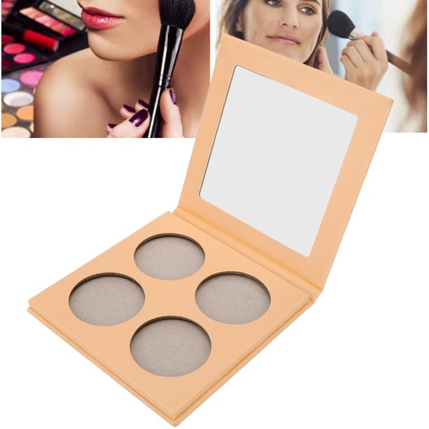 Paleta de sombras de ojos vacía para bricolaje, paleta de maquillaje para  bricolaje, caja de sombras de ojos vacía profesional, paleta de polvos de  maquillaje vacía, muy recomendable