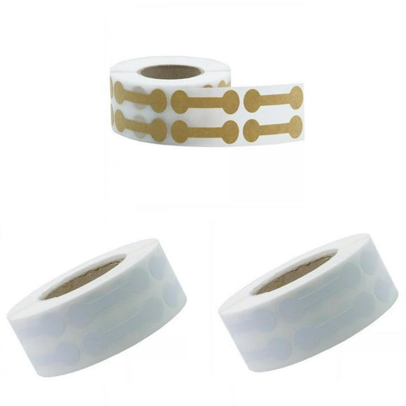 1500 pcs round jewelry price tag stickers kraft paper for rings bag shops sunnimix etiqueta de precio de joyería etiqueta