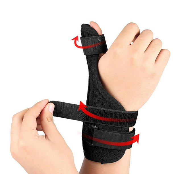 Artritis Férula de Esguince de Muñequera Derecha Soporte de mano izquierda  para atención posoperatorio Roturas de Esguinces Ligero jinwen