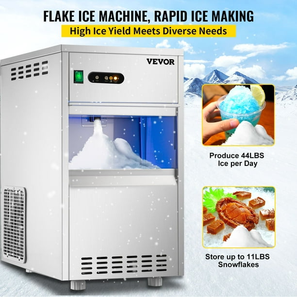 Máquina de Hielo Racko ICE MAKER, Capacidad de 25kg por Día para Garrafón