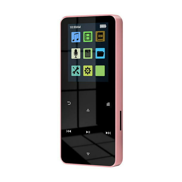 TFT Touch Bluetooth compatible con MP3 MP4 Player FM Video Walkman (Pink No  Card) Likrtyny Accesorios electrónicos