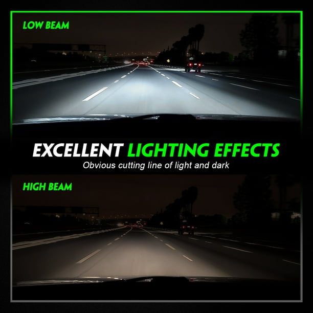 2 x LED H1 Luces , bombillas led, luz luces de coche 60w 13000lm