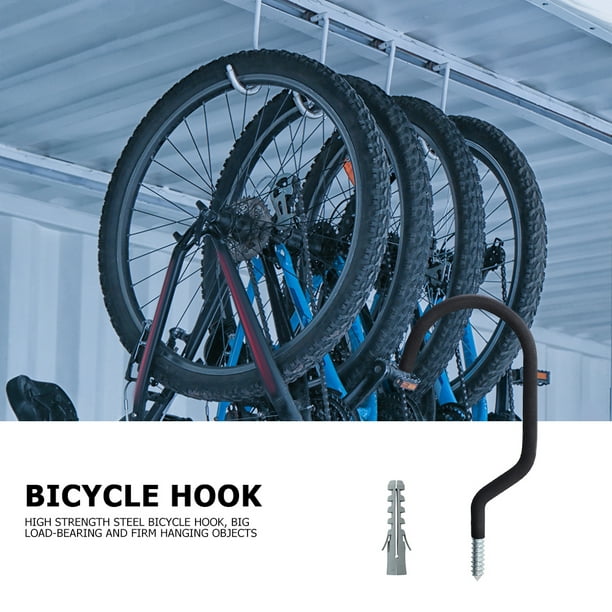 Soporte de pared para bicicleta Ganchos de almacenamiento para bicicleta de  carretera grande Colgador para bicicleta (1 pieza) Ndcxsfigh Para estrenar