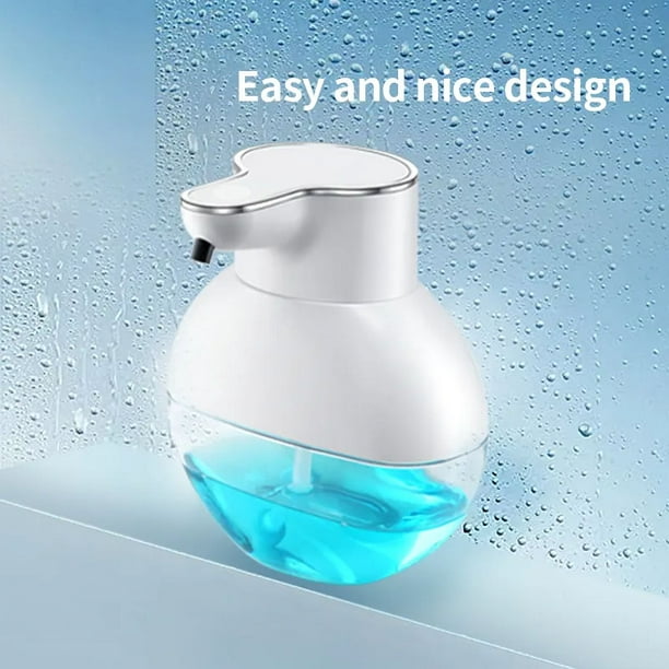 Dispensador comercial de jabón líquido y desinfectante de manos,  automático, sin contacto, montado en la pared para baño comercial y  doméstico (acero inoxidable)