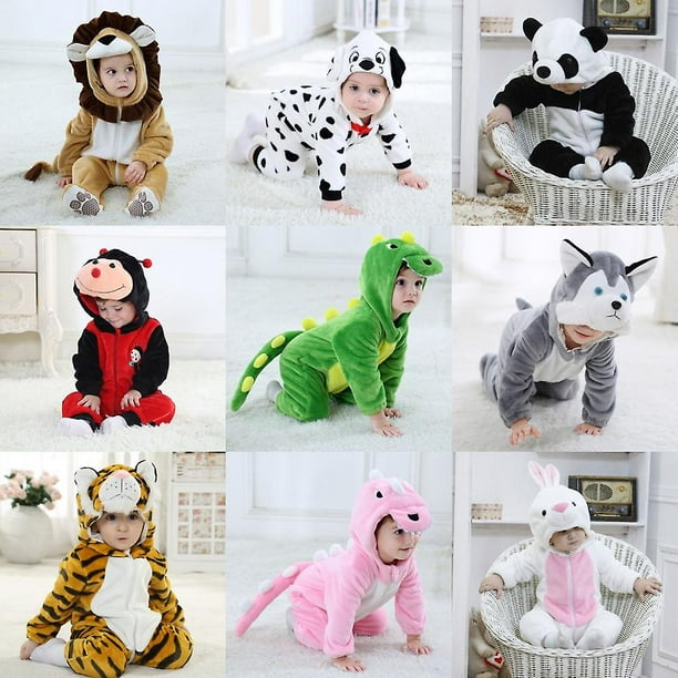 Costume Halloween Animali Baby Tiger Unisex Bambino Cartoon - Temu