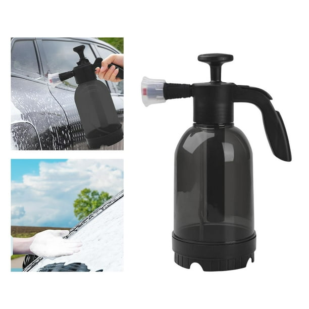 Pulverizador De Espuma A Presión Manual Para Coche, Negro