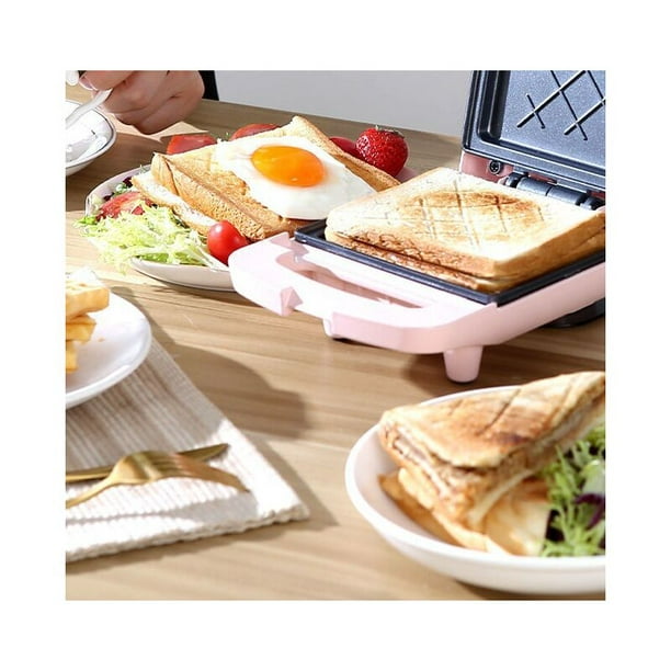 Modelo Pink Star - Máquina de desayuno multifuncional Tostadora pequeña  Tostadora Waffle Maker TUNC Sencillez