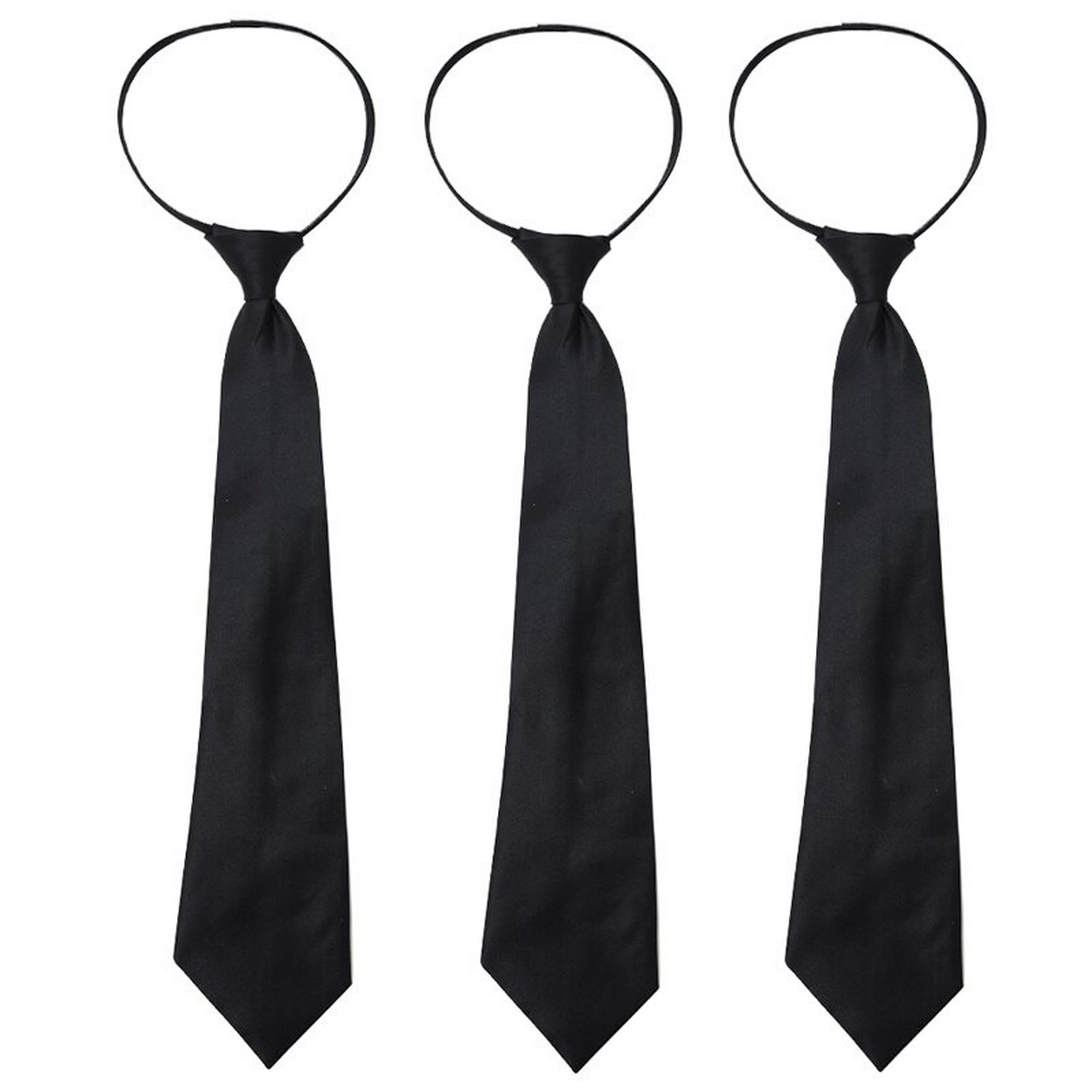  ZHBO Corbata negra con clip para hombre, corbata unisex, corbata  negra para hombres (color: negro) : Ropa, Zapatos y Joyería