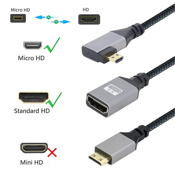 Cable de extensión HDMI de 4 K HDMI macho a hembra compatible con