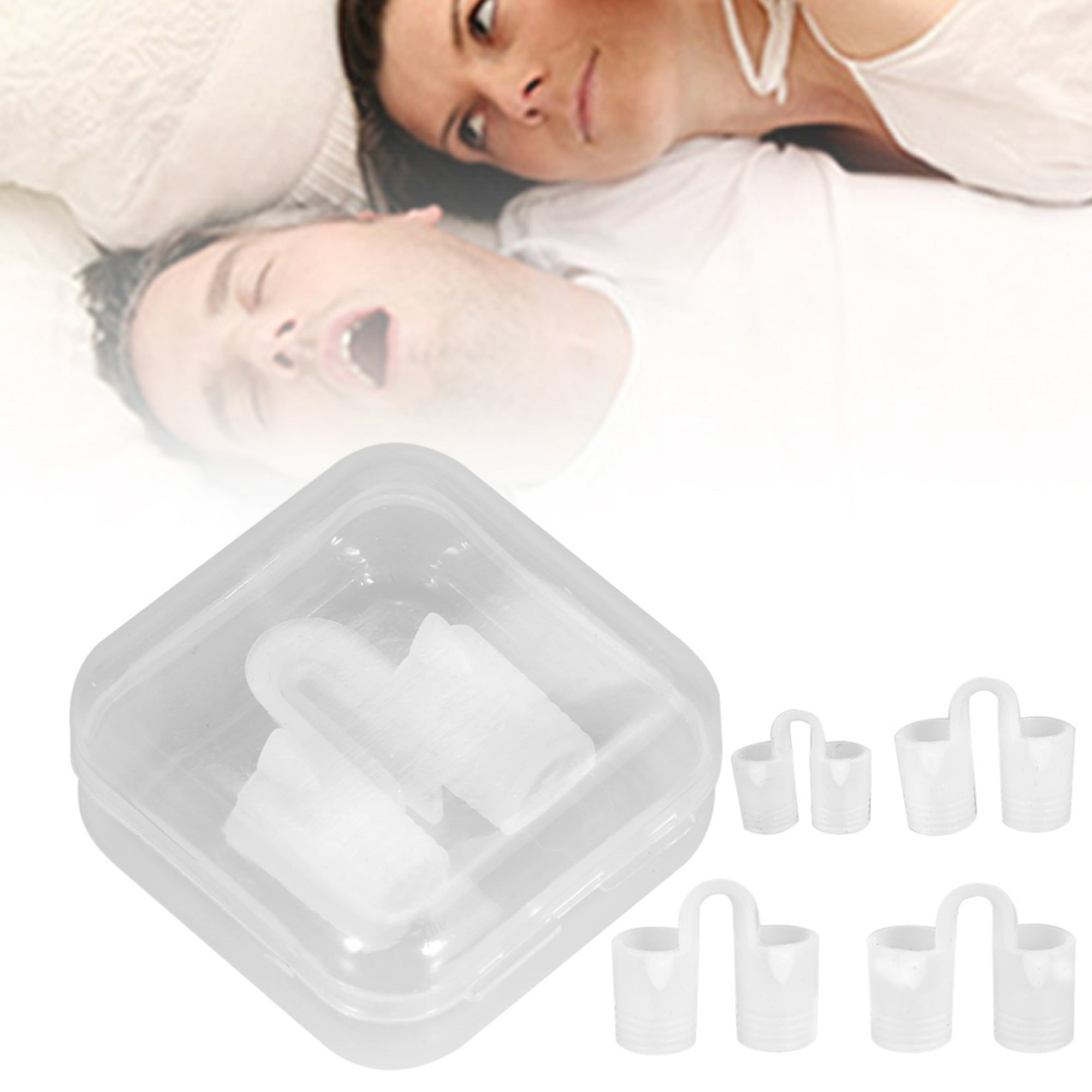 1 Unidad/4 Unidades De Mini Dispositivo Antironquidos, Clip Para La Nariz  Antironquidos Para Dormir, Dispositivo Antironquidos, Moda de Mujer