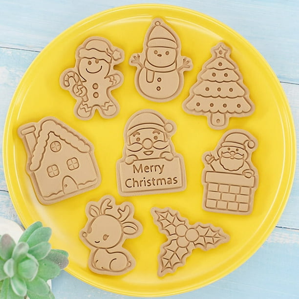 Happyyami 4 piezas de moldes de galletas en forma de estrella, galletas de  Navidad, dulces, Corea, accesorios de fiesta, utensilios para hacer dulces