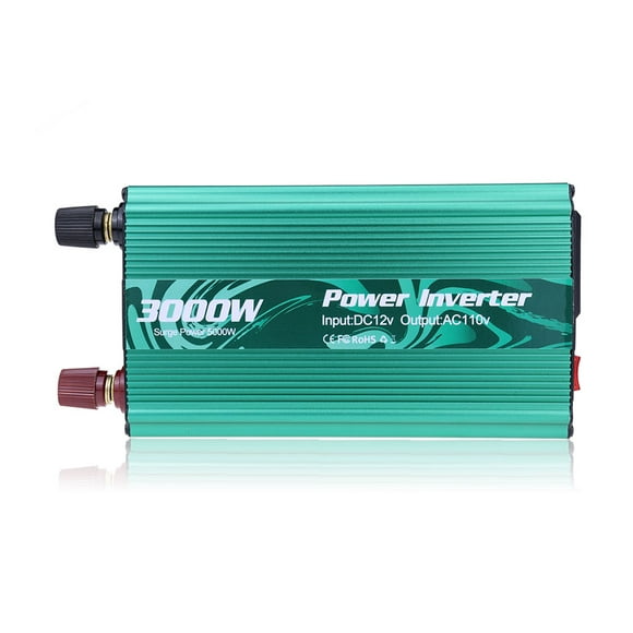 sine wave automobile power inverter portable dc 12v a ac 110v cortocircuito protección incorporada c inevent to00823302