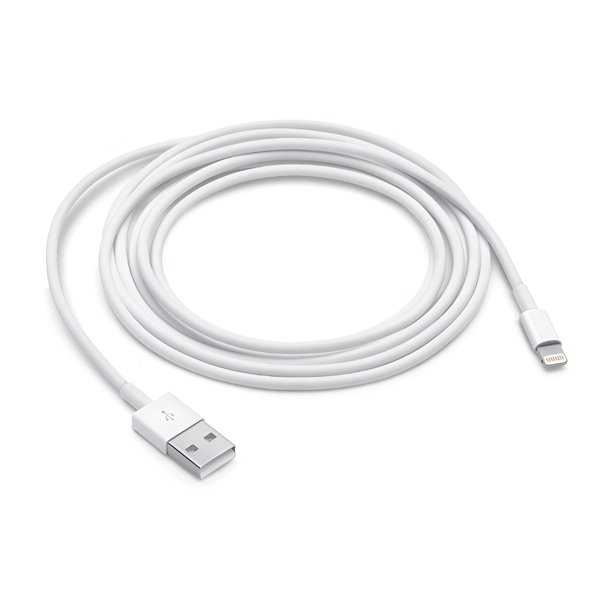 Cable de datos y carga Lightning/USB compatible con iPhone, 1 metro