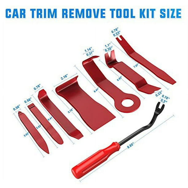 Kit de herramientas de extracción de embellecedor de coche, Kit de  herramientas de extracción de embellecedor
