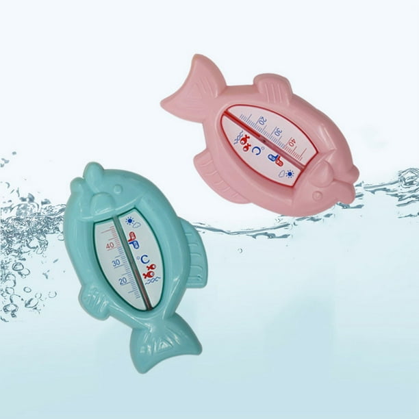 Termómetro de agua, IPX7 impermeable con diseño de dibujos animados BPA  integrado de plástico para tina de 50.0-122.0 °F, medible para habitación  de