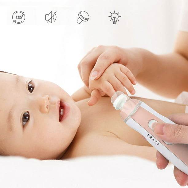 Cortaúñas eléctrico para bebés, lima de uñas segura para bebés