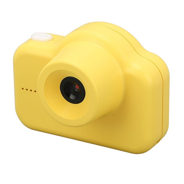 Cámara instantánea K27 para niños, lente doble frontal y trasera, cámara de  vídeo para selfies, cámara de impresión instantánea con cordón amarillo sin  tarjeta de memoria