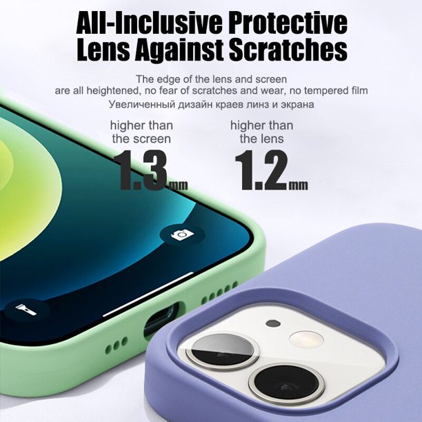 Funda De Silicona Suave A Prueba De Golpes Para iPhone 11 12 13 Pro max 14  14 Plus El Mercado de Encantos