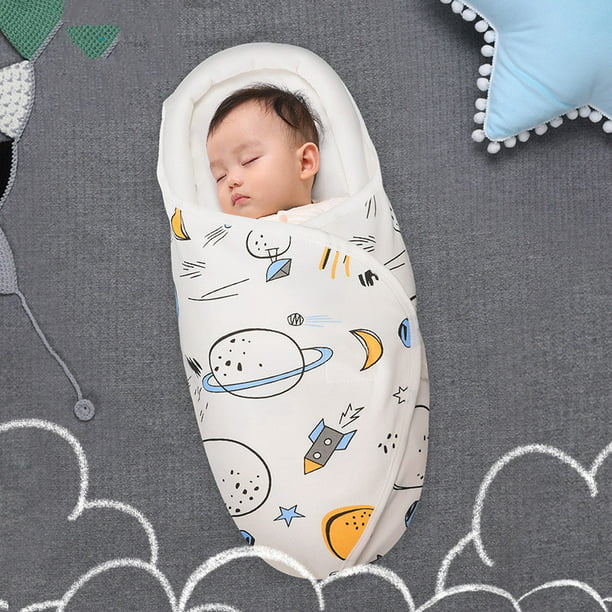 Saco de dormir para bebé recién nacido, moldeador de cabeza
