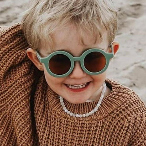 Nuevas Gafas De Sol De Moda Para Niños, Bonitas Gafas De Sol Redondas A Prueba De Rayos Ultravioleta AP007339-01 | Walmart en línea