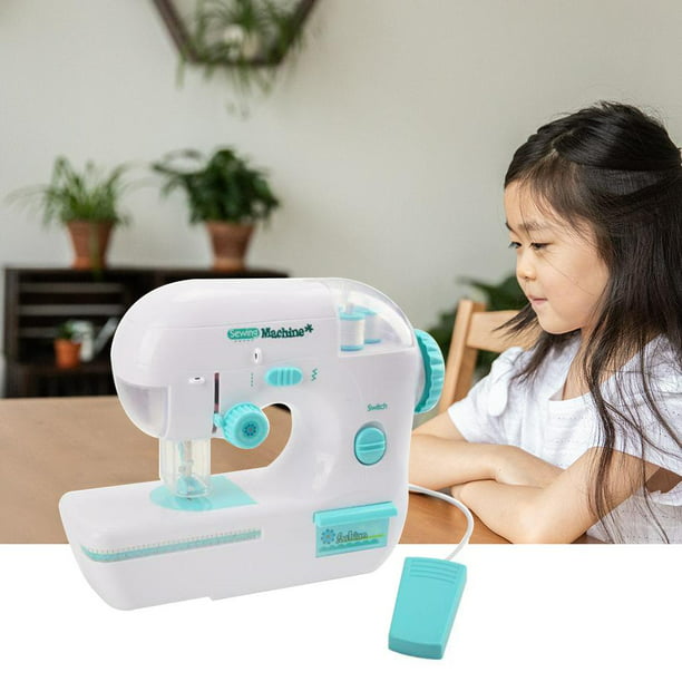 Kids Simulation Sewing Machine Toy Mini Furniture Toy Educational