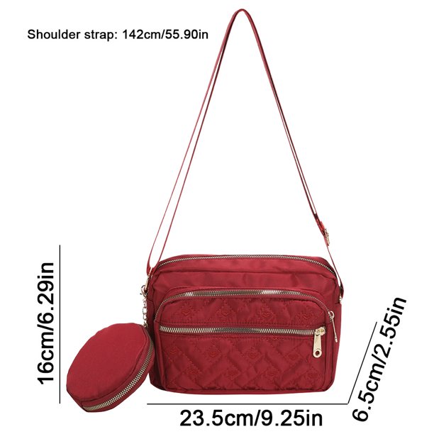 Bolsa De Hombro Bolso bandolera para mujer, bolso de mano de gran  capacidad, bolso de viaje sencillo para mujer Likrtyny