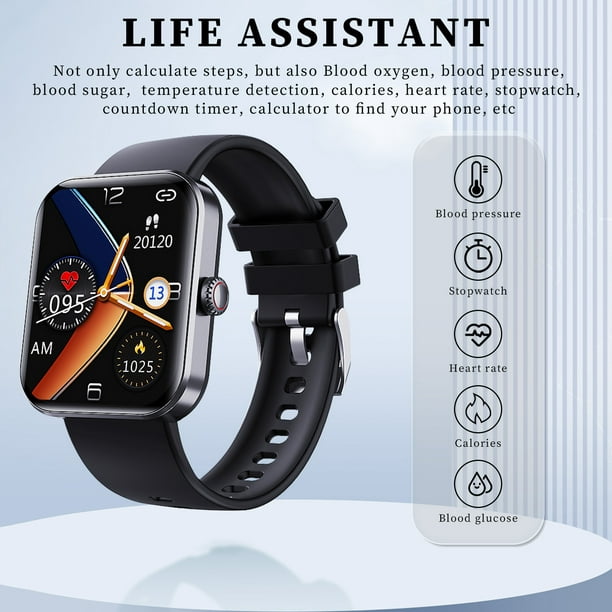 Reloj Inteligente Smart Watch Mide Presión Arterial Cardiaca - $ 45.577
