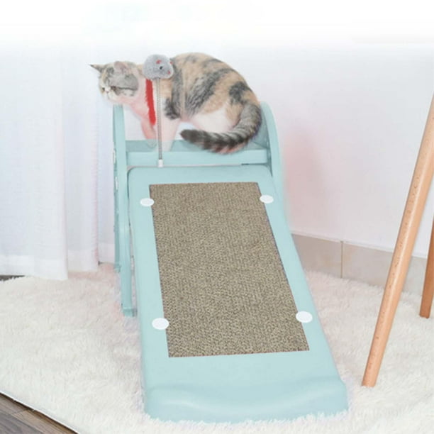 Tobogán de rampa para arañazos de gatos, rascador de garra de molienda, sofá  de cartón, protección de muebles duraderos, tablero de arañazos Sunnimix  Rampa para arañazos de gato