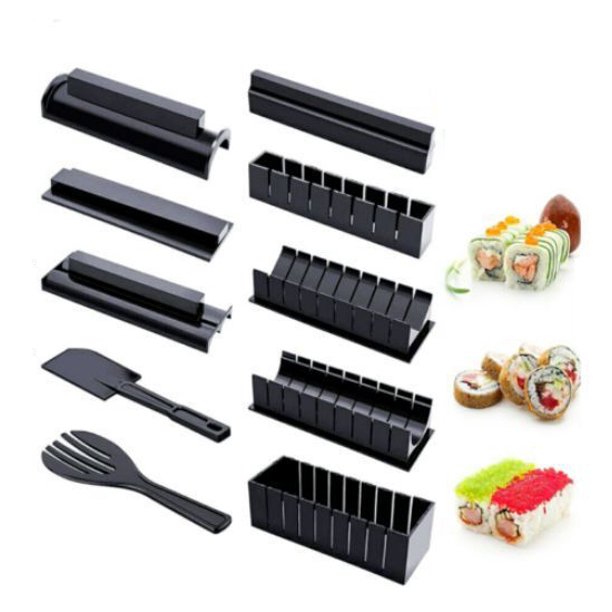 Kit Completo Para Hacer Sushi En Casa 8 Espátulas De Arroz