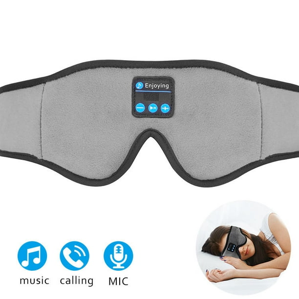 Auriculares para dormir Auriculares transpirables 3d para dormir, máscara  de sueño Bluetooth