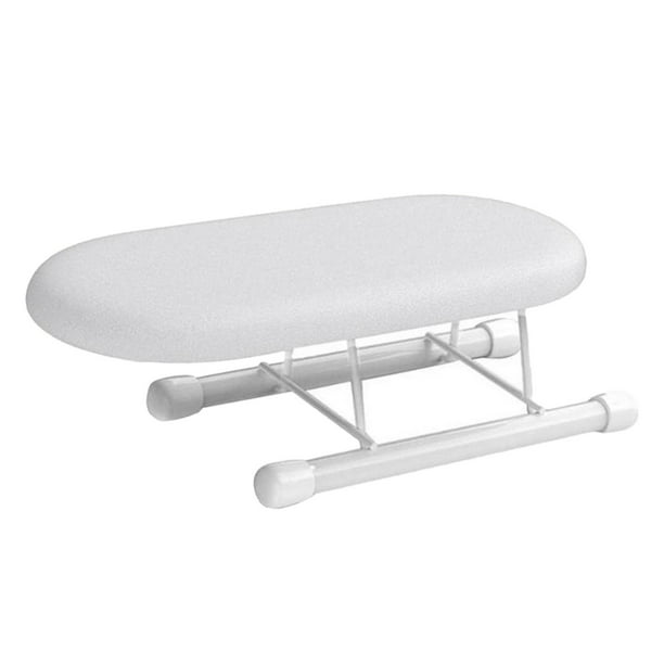 Cabilock Tabla de planchar de mesa con patas plegables, mesa de acero para  el hogar, mini tabla de planchar portátil con cubierta de algodón para