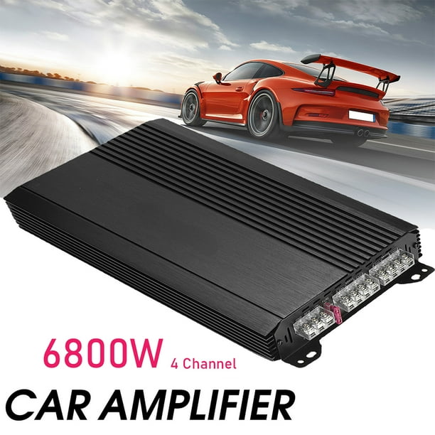 Amplificador De Sonido Audio Para Carro 6800W 4 Canal Subwoofer