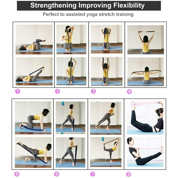 Bandas Elasticas - Elasticos Pilates Yoga - Fitness 