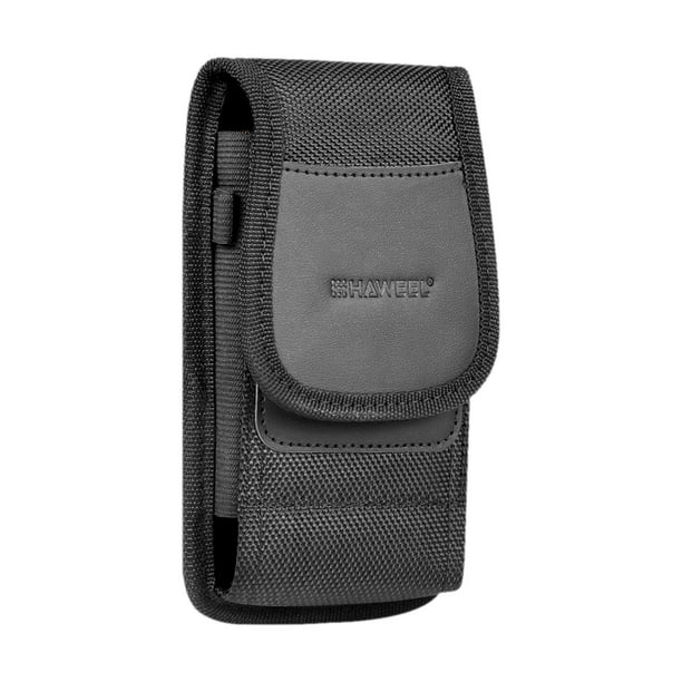 FTPC-101 Funda de piel para teléfono móvil para colgar del cinturón  pequeña; 9 5cms X 5cms