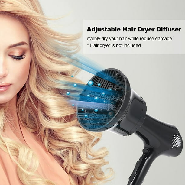 Difusor de pelo Difusor de secador de pelo para cabello rizado u ondulado  natural Accesori Abanopi Difusor de cabello