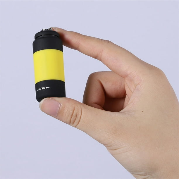 Mini Linterna Llavero Portátil Impermeable USB Recargable Al Aire Libre  Camping