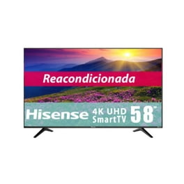 Hisense 43 pulgadas Class 4K Ultra HD 2160p HDR Smart LED TV R6 Series HDR  Motion Rate + montaje en pared gratuito (sin soportes) 43R6E4 (renovado) :  Electrónica 