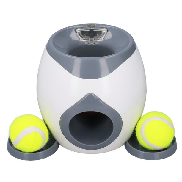 Lanzador automático de pelotas para perros, lanzadores de pelotas de tenis  para perros de la mayoría de tamaños que pueden llevar pelotas de 2.5