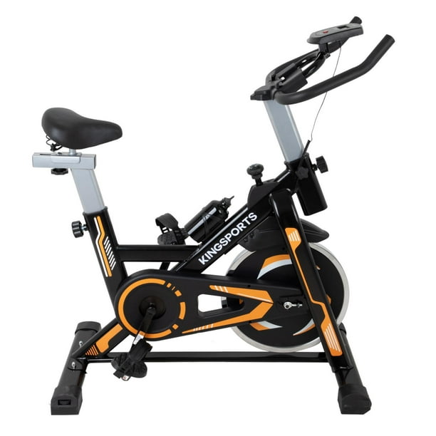Bicicleta Fija Centurfit Negro Spinning Profesional 10 KG Fitness Cardio Gym