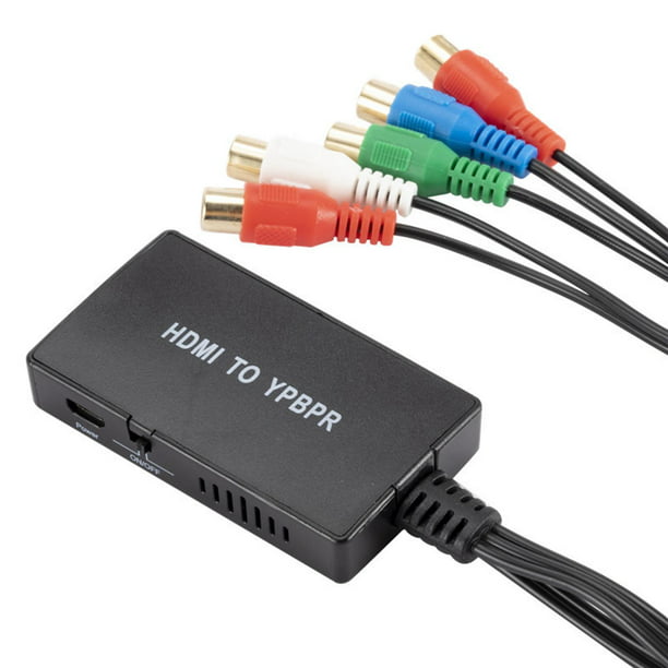 Adaptador rca a hdmi conversor convertidor cable video 720 1080 p GENERICO